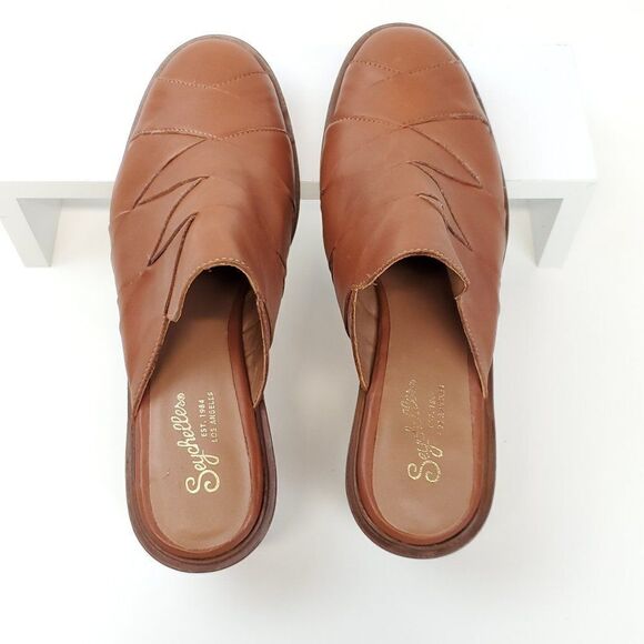 Seychelles Masterpiece Mule Slip On Stacked Heel NWOB US 8 - Picture 7 of 10